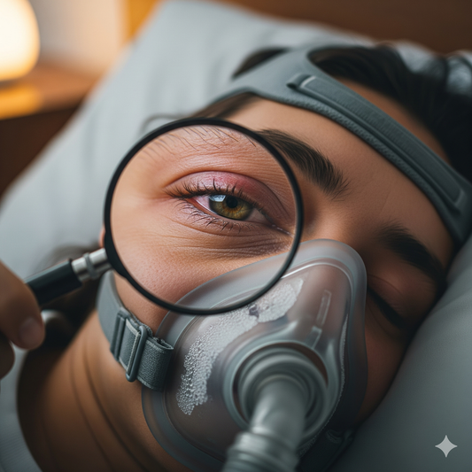 Waking Up With Dry Eyes While Using CPAP – The Hidden Cause