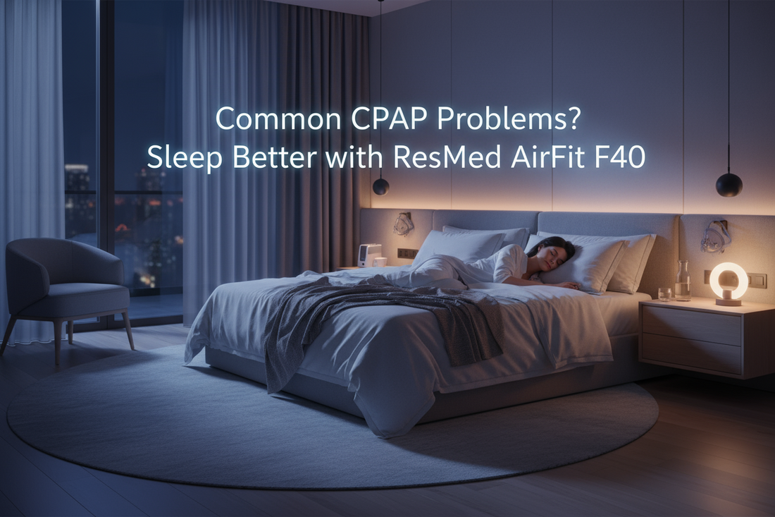 Common CPAP Problems: From Leaky Masks to Discomfort — and Why ResMed’s AirFit F40 Is a Game Changer