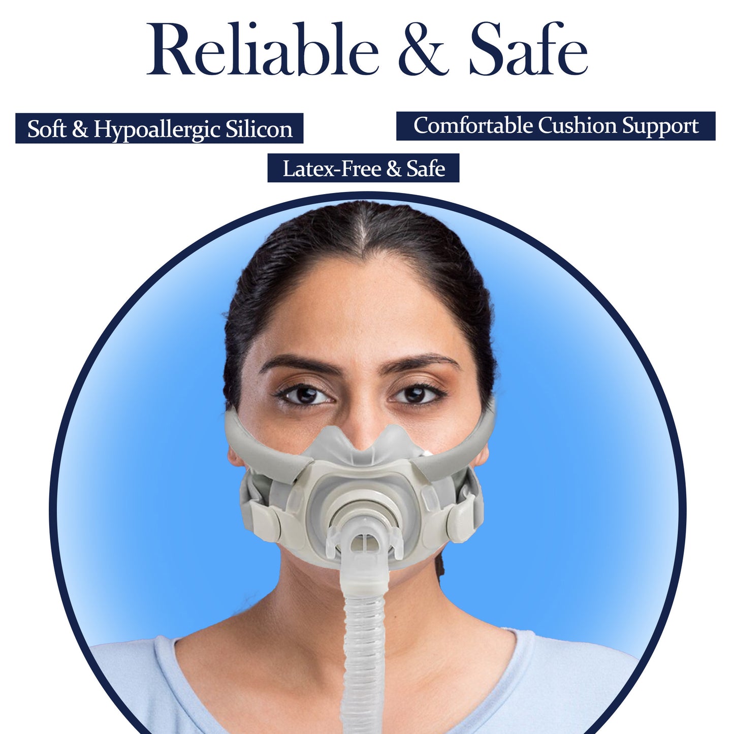 AirFit F40 Mask Cushion – Compatible Replacement Part for ResMed AirFit F40 Frame & Elbow (Sizes S / M / L)