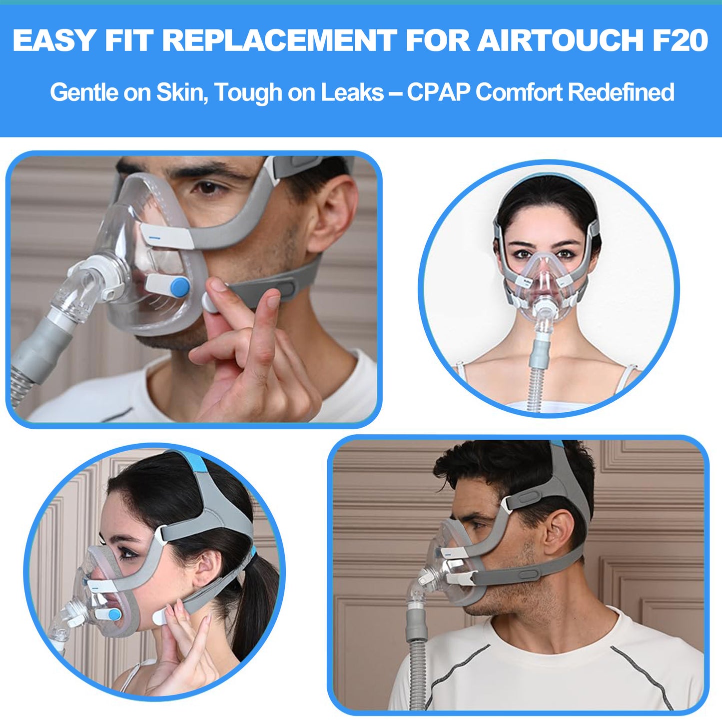 ResMed AirTouch F20 Cushion - Provides an Excellent Seal