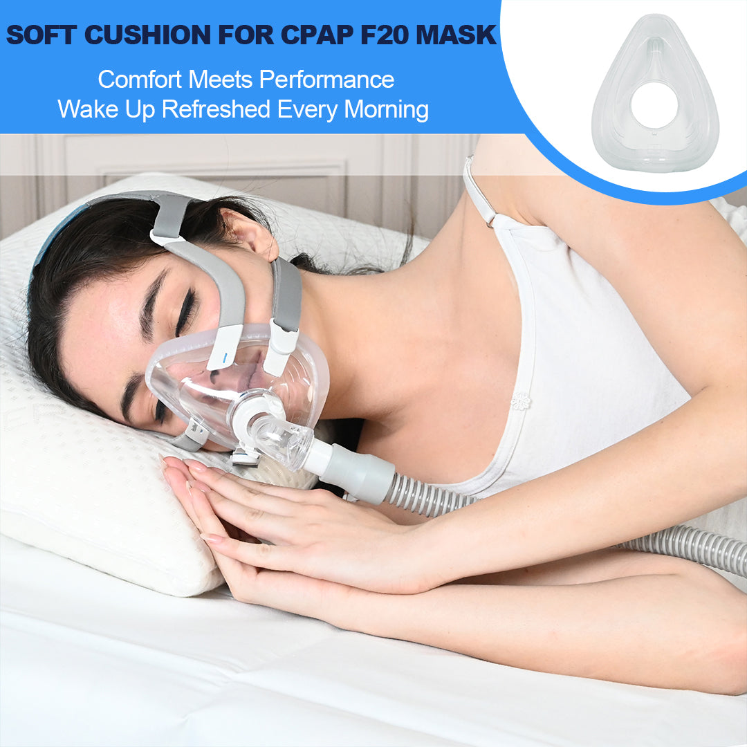 AirFit F20 Replacement Cushion – 2 Pack, Compatible Soft Silicone Seal