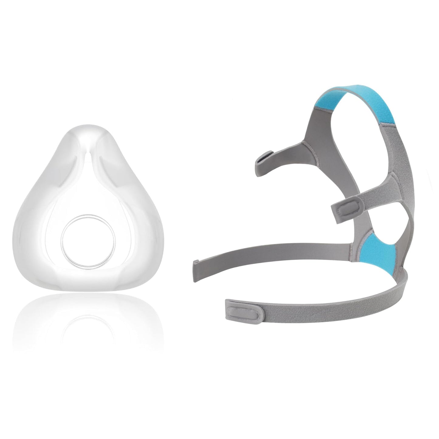 AirFit F20 Replacement Cushion & Headgear Strap Set – Soft Silicone Seal & Adjustable Fit