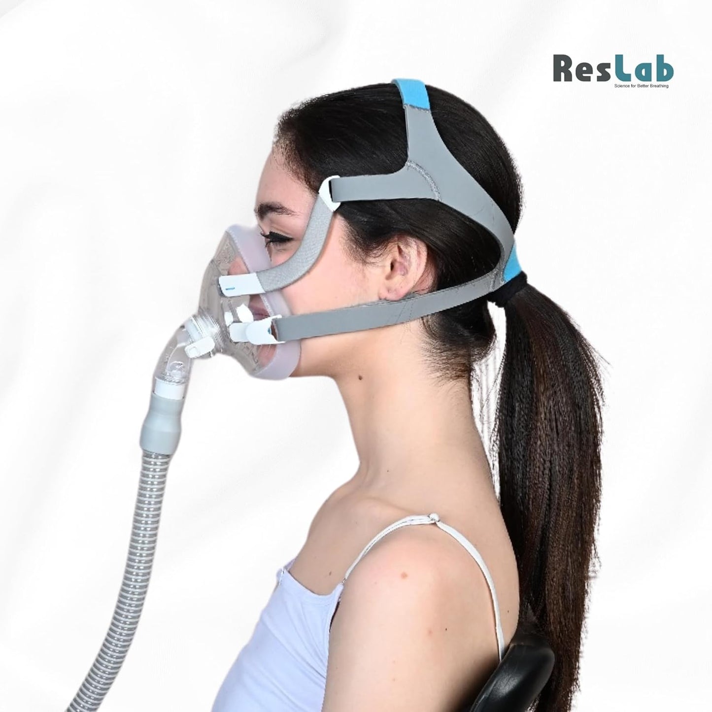 AirFit F20 Replacement Cushion & Headgear Strap Set – With Magnetic Clips