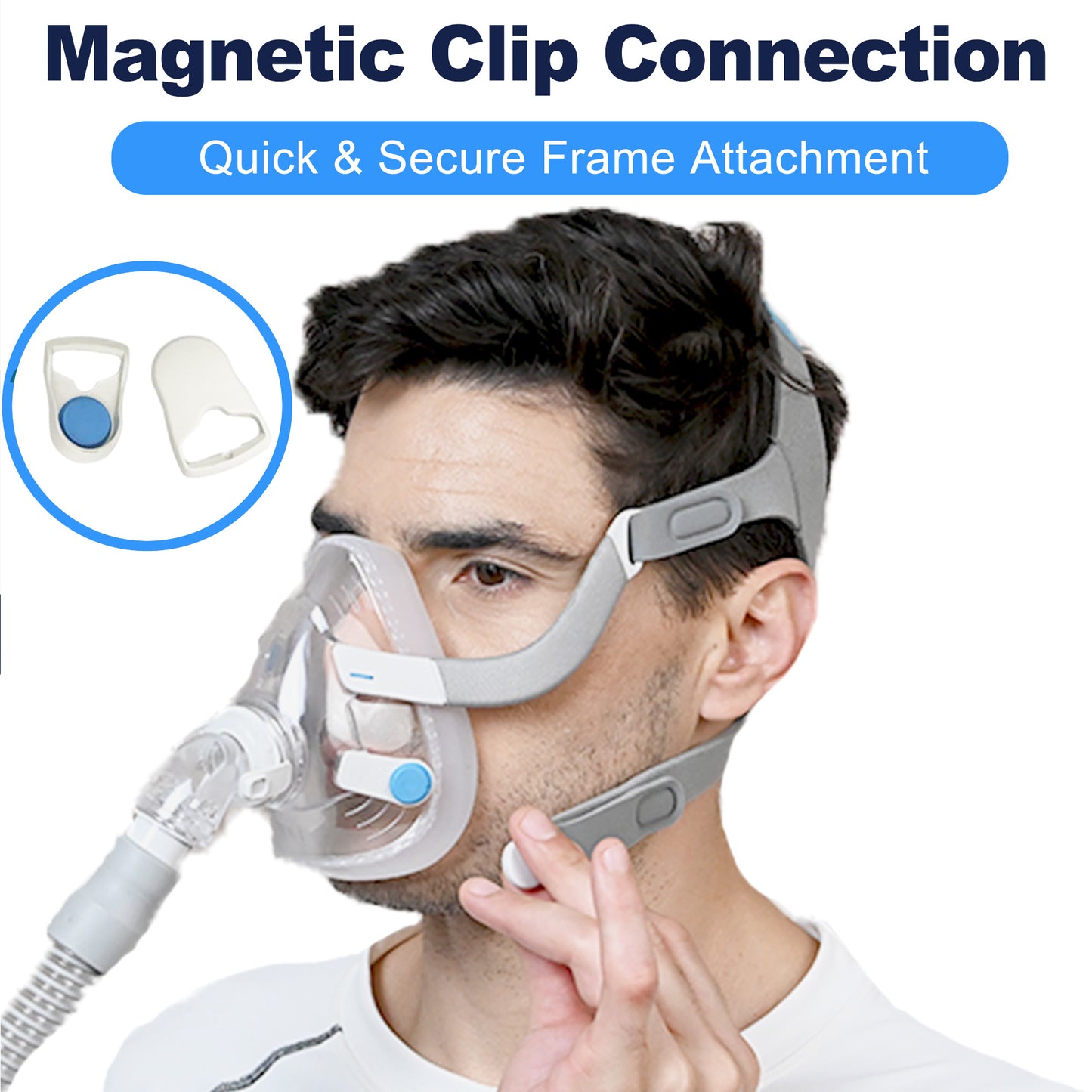 AirFit F20 Replacement Headgear with Magnetic Clips