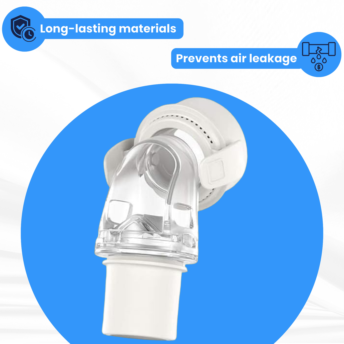 Replacement Elbow Pack of 2 – Compatible with AirFit F20 Full Face Mask