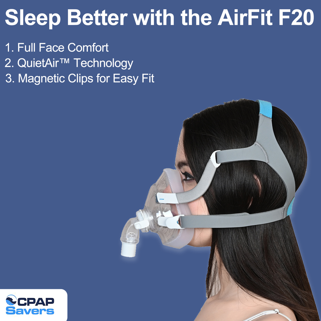 The Future of Full Face CPAP Masks: Meet the AirFit F20