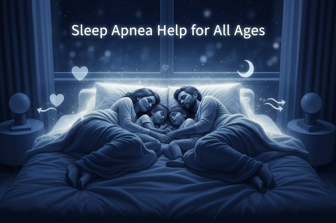 Sleep Apnea Help for All Ages — From Kids to Seniors