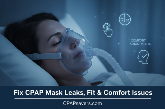Troubleshooting Common CPAP Mask Problems: Leaks, Fit, and Discomfort