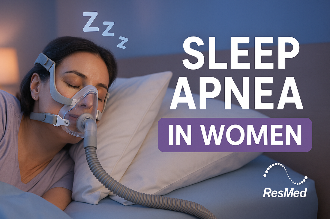 Women and Sleep Apnea: Symptoms, Challenges & ResMed CPAP Masks Solutions