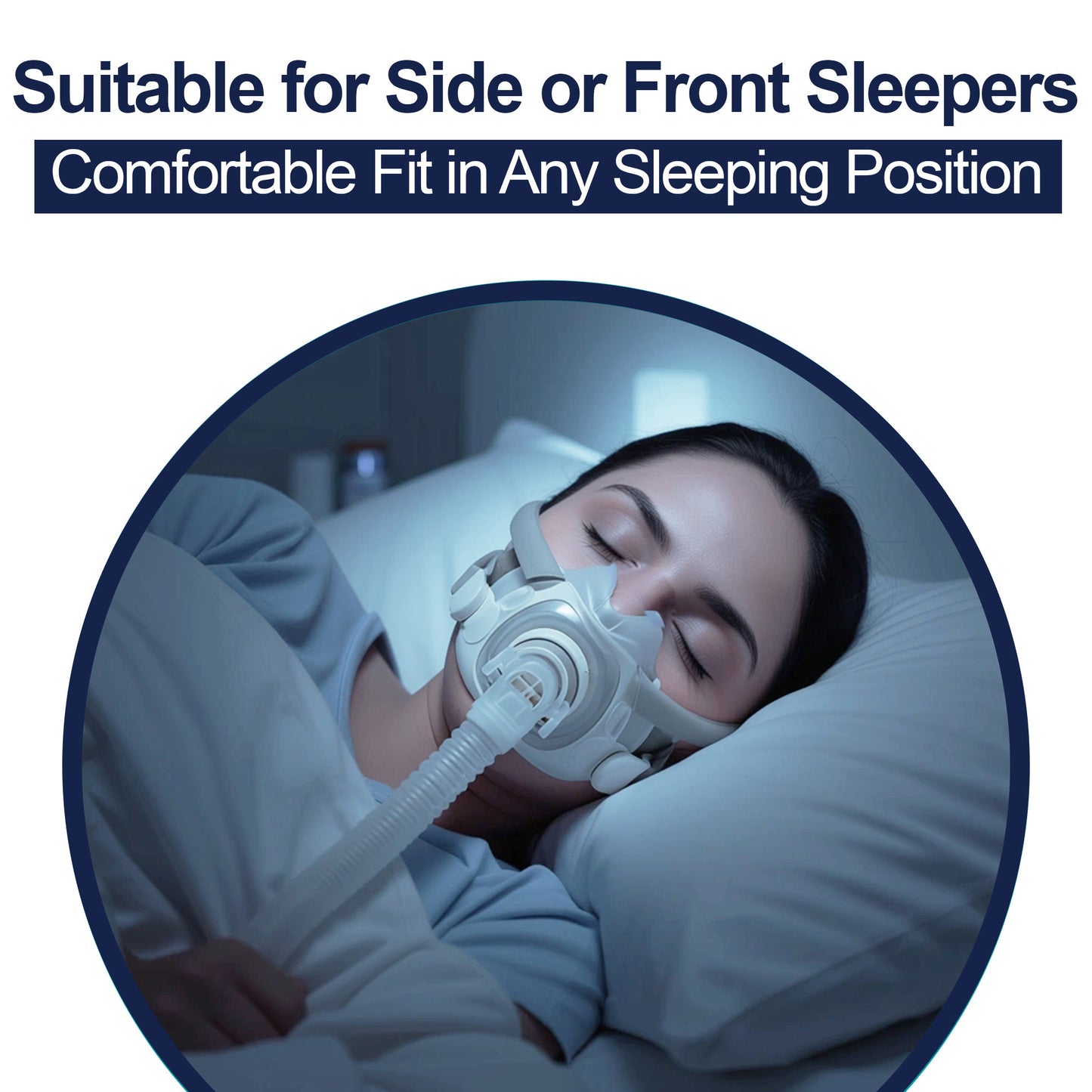 AirFit F40 Mask Cushion – Compatible Replacement Part for ResMed AirFit F40 Frame & Elbow (Sizes S / M / L)