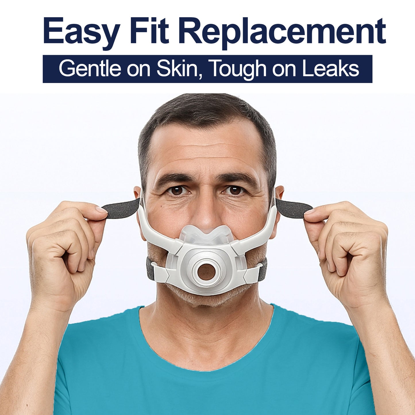 AirFit F40 Mask Cushion – Compatible Replacement Part for ResMed AirFit F40 Frame & Elbow (Sizes S / M / L)